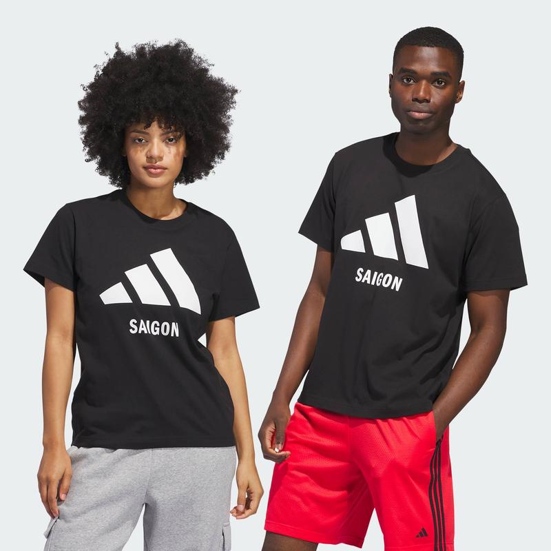  adidas Phong cách sống SAIGON TEE Unisex Đen JM9512 
