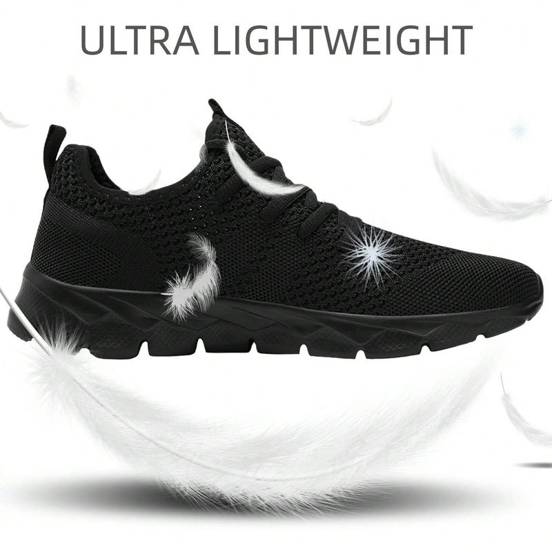 Shoes For Men Gym Tennis Athletic Mesh Fashion Sneakers Lightweight Sports Workout Running Casual Shoes Comfortable Footwear Trainers Black, Shoes For Men Valentines Closed Training Boy Runner 5