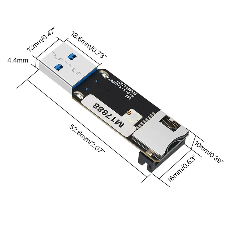 Bộ Chuyển Đổi MKS EMMC USB3.0, Tốc Độ Cao, MKS EMMC-ADAPTER V2, Cho Mô-đun EMMC Và Thẻ Nhớ TF 4