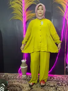 ONE SET kerut,ONE SETRAYON TEBAL