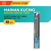 Gambar M-Pets Dinah Cat Wand Premium Cat Toy / Pancing Tikus - Premium Cat Toy / Pancing Tikus dari M-Pets Volk Pets Indonesia Kota Tangerang 1 Tokopedia