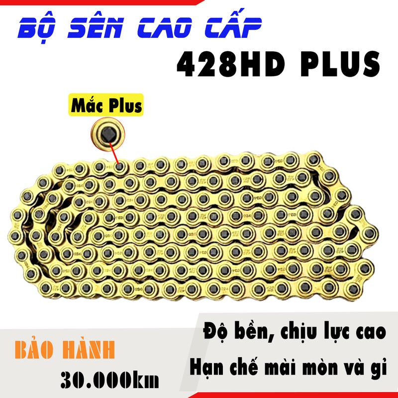 Sên Đúc 428HS Plus 428HD Cao Cấp NextTone Xe Tay Côn Winner Exciter 135 150 155 Sonic Satria Raider Xipo Phụ Tùng