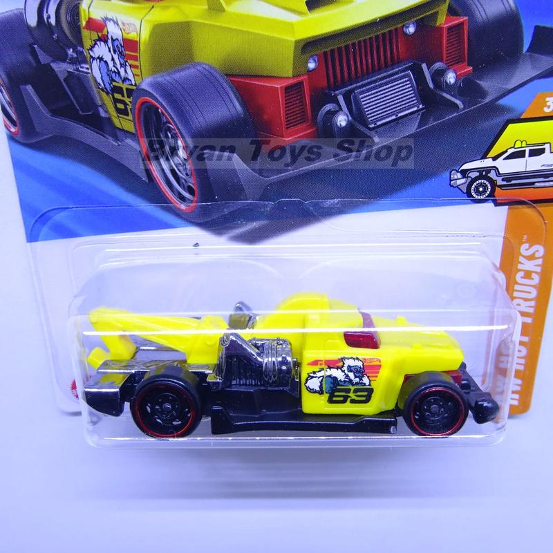 Hot Wheels Haulerback Kuning - Mobil Derek 1