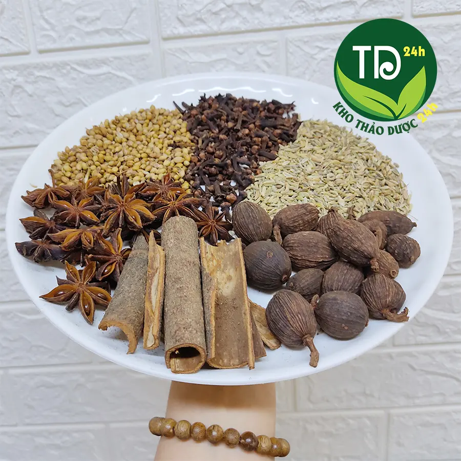 Combo 10 gói gia vị nấu phở truyền thống, bằng thảo dược thiên nhiên, thơm ngon, tiện lợi, dễ sử dụng, tặng kèm túi lọc I Kho Thảo Dược 24h Bột