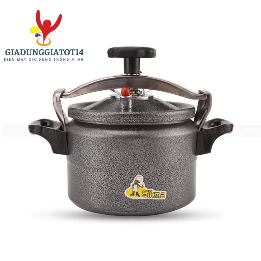 Nồi Áp Suất đun Gas Đa Năng SIKMA dung tích 3-4-5-7 Lít, An Toàn, dễ sử dụng - Bảo hành 6 tháng mini 2