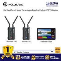 Gambar Pyro H + Feelworld F5 Bundling Hollyland Pyro H + FeelWorld F5 Pro V4 6" Inch Paket Murah Transmitter Video RX TX + LCD Monitor 4K HDMI 3D LUT IPS Touchscreen dari Sentra Digital Kota Surabaya 2 Tokopedia