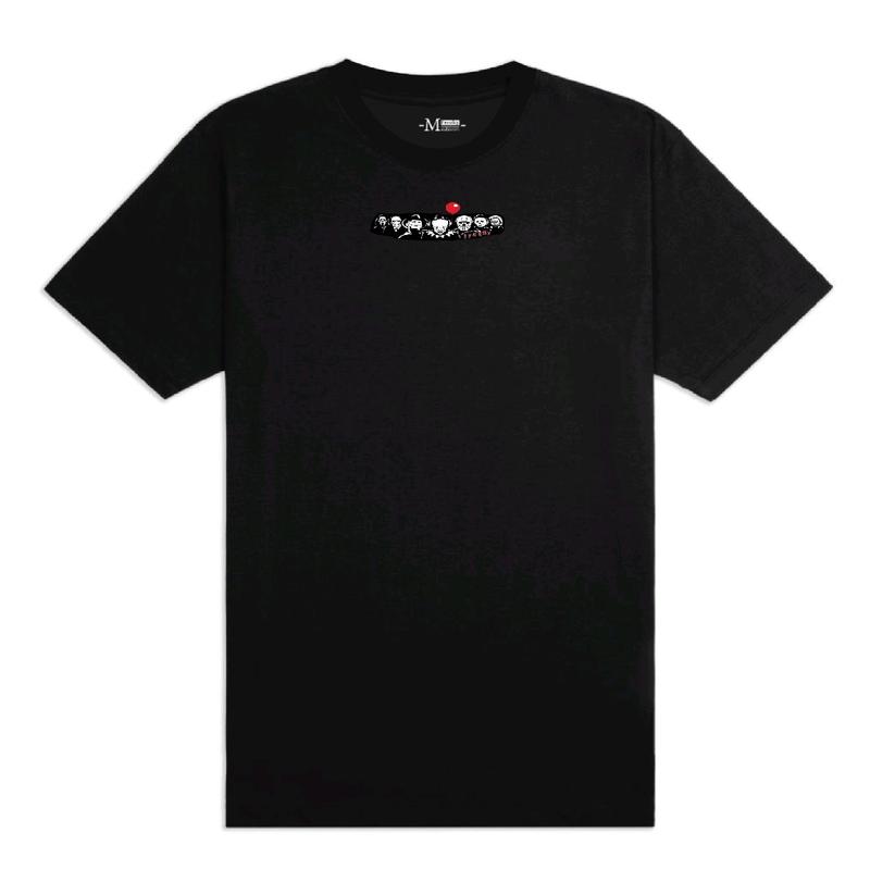 Freaky Tshirt Kaos Jumpscare Black / White Tees Katun 3