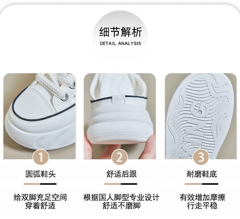 Product Introduction of Slippers Rubber Flat Mid Heel (3-5cm) Closed Toe Microfiber Footwear Comfort Girl Shoes Women Walking Shoes Dance 4