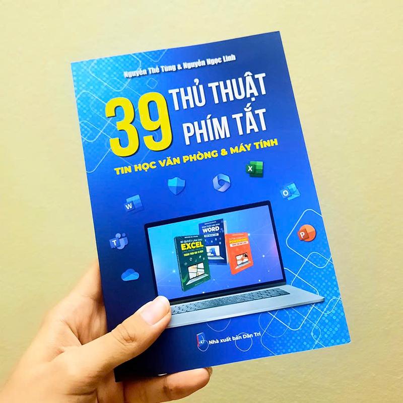 Sách 39 Thủ Thuật Phím Tắt Tin Học Văn Phòng & máy tính Giúp X3 Hiệu Suất Công…