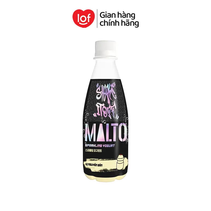 [TẶNG 1 THÙNG] MALTO Sparkling Yogurt MALTO Shake It Off sữa chua có ga vị nguyên bản (thùng 24 chai x 340ml)-LS 4