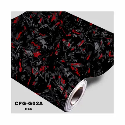 Sticker Bahan Striping Decal Motif Carbon Forged Karbon Forged Car