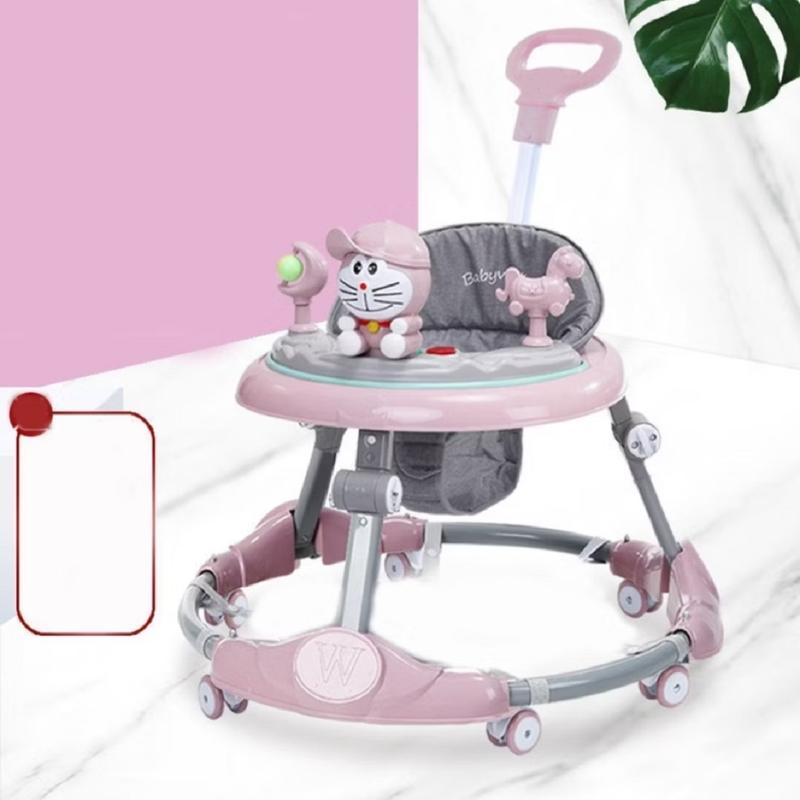 Xe Tập Đi Cho Bé Từ 6 Tháng Tuổi Trở Lên Có Bàn Ăn Dặm ,Lót Chân Cán Đẩy Có Nhạc Nâng Hạ Được Có Đủ Mầu Voi Kem xe tập xe tập xe tập xe tập ghế tròn xe tập bánh xe baby walker xe tập xe tròn xe vuông xe tập xe 8 cán đẩy xetap dimommy