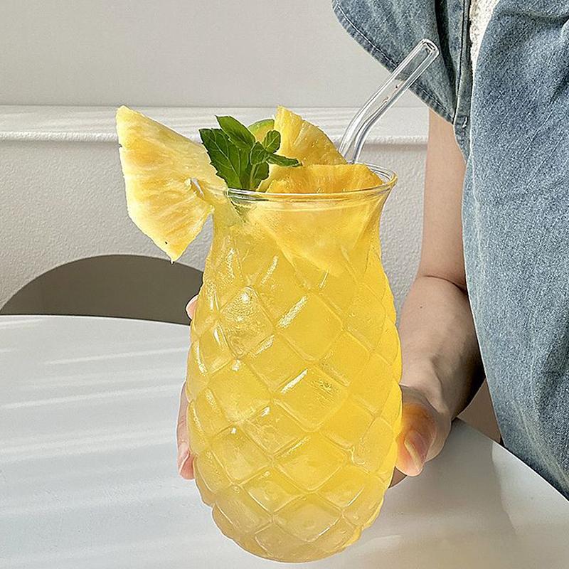 Product Introduction of Ly Cocktail, Hình Quả Dứa, Sáng Tạo, 480Ml, Cốc Uống Nước Trong Suốt, Thích Hợp Cho Rượu Vang Đỏ, Cốc, Cho Gia Đình Và Bữa Tiệc Quán Bar 11