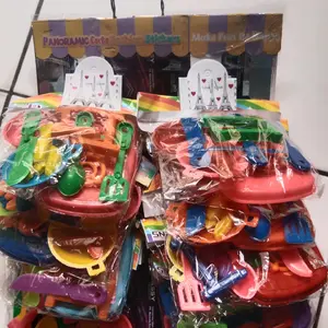 Mainan masak masakan kitcen set isi 10pcs serba 3000 rentengan harga grosir Toys