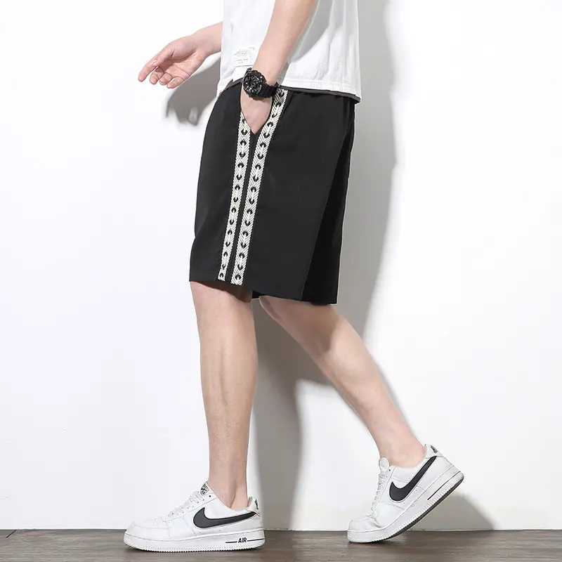 New Summer Beach Pants Men's Pants Casual Fashion Shorts Fifth Pants