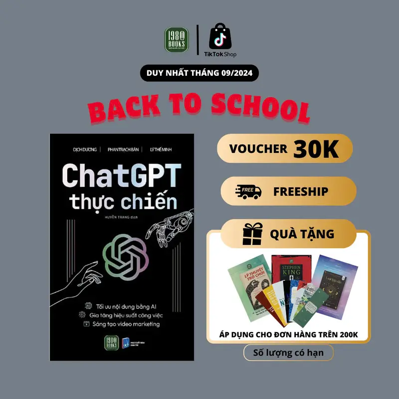 SÁCH Chat GPT Thực Chiến -TÁC GIẢ: Dịch Dương – Phan Trách Bân – Lý Thế Minh [TTAM] 3