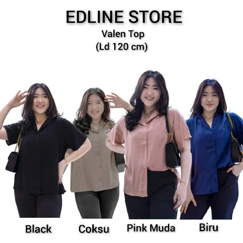 VALEN TOP ATASAN WANITA PAKAIAN WANITA KEMEJA WANITA