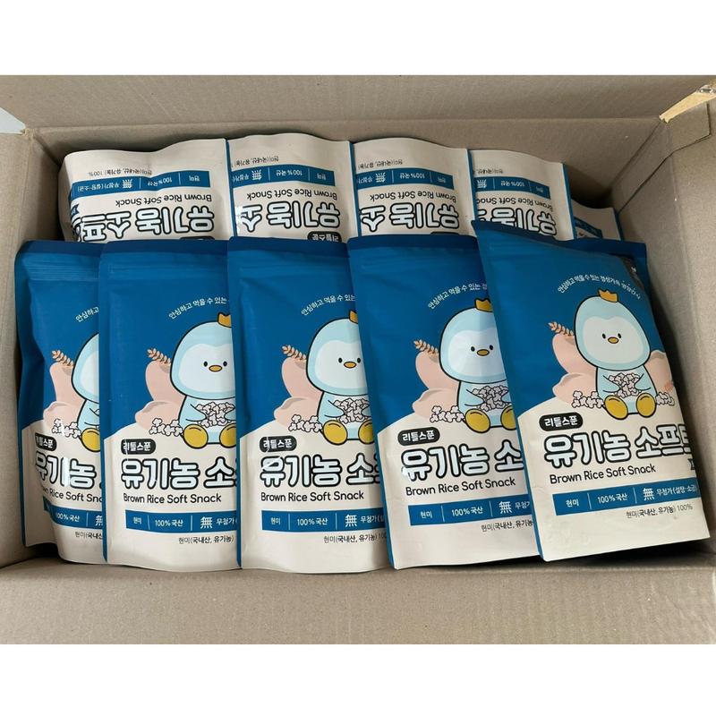Bánh ăn dặm cho bé Little Spoon, bánh gạo hữu cơ 30g 1