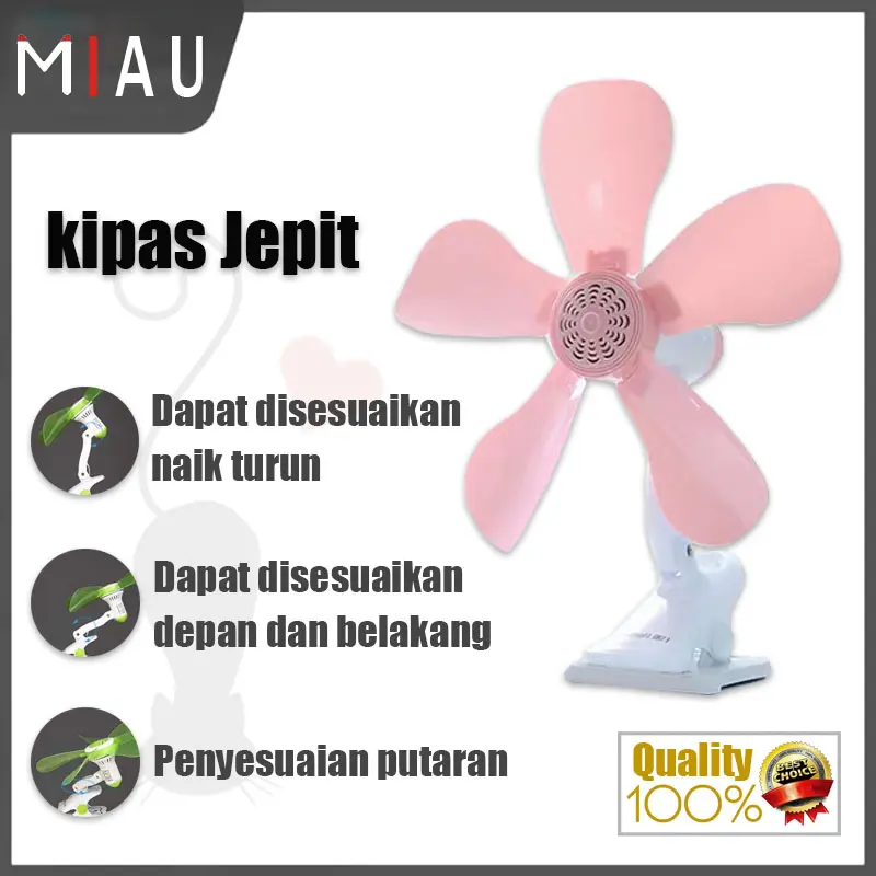 Kipas Angin Jepit 3 in 1 Kipas Duduk/Kipas Jepit & Kipas Dinding Murah/kipas gantung