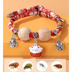 Hugopet Kucing Kalung Anti Kutu Dan Serangga Gaya Pest Control Collar Natural Kalung Kutu Anti Fleas Ticks Anjing Kucing