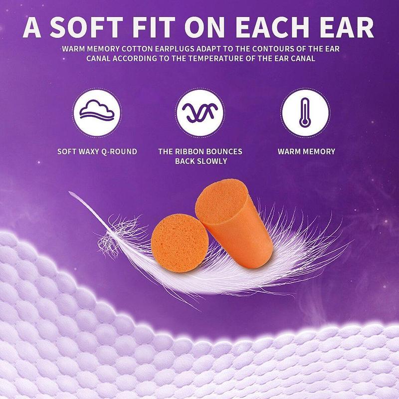 24pcs Foam Earplug With Clear Storage Container, Portable Ear Plugs for Home Outdoor Travel, Sleeping Supplies, Blue and Green Mini Gadgets 8