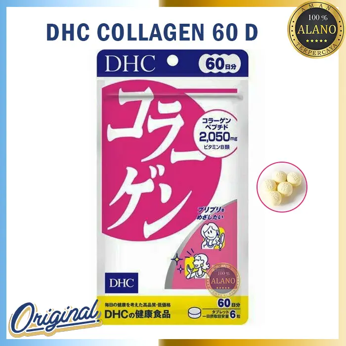 DHC Collagen 60 Days Original Japan - Suplemen Kecantikan