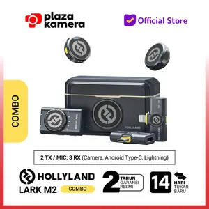 Hollyland Lark M2 Wireless Lavalier Microphone Combo Lark M2