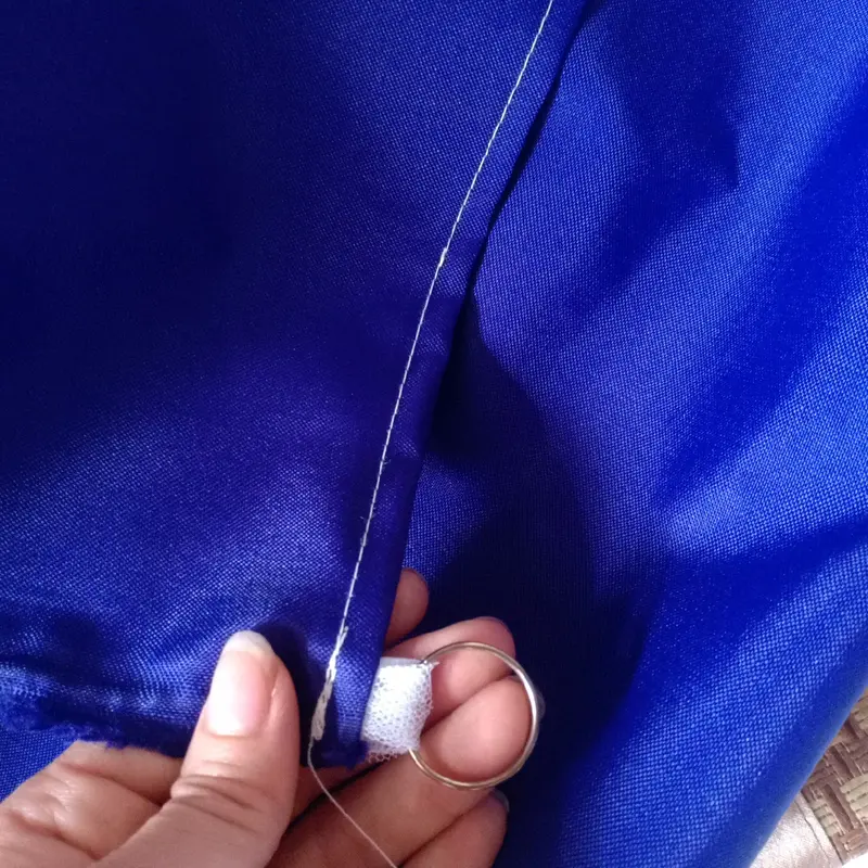 cao 2,5m rèm che nắng. móc nhựa to và móc sắt bé remgiare vải 2