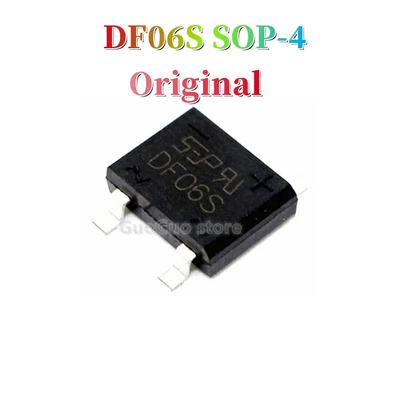 10pcs Original DF06S SOP-4 DF06 SOP4 SMD Rectifier Bridge Stack New Original