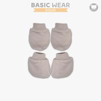 Gambar FLUFFY Sarung Tangan dan Kaos Kaki Bayi Rib Khaki (Isi 3 Pasang) STKR KKI NB - KHAKI dari Fluffy Baby Store Kota Administrasi Jakarta Timur 4 Tokopedia