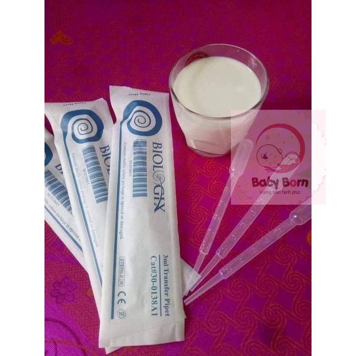 Ống bón sữa/ thuốc 3ml tiệt trùng cho bé Medisafe 4
