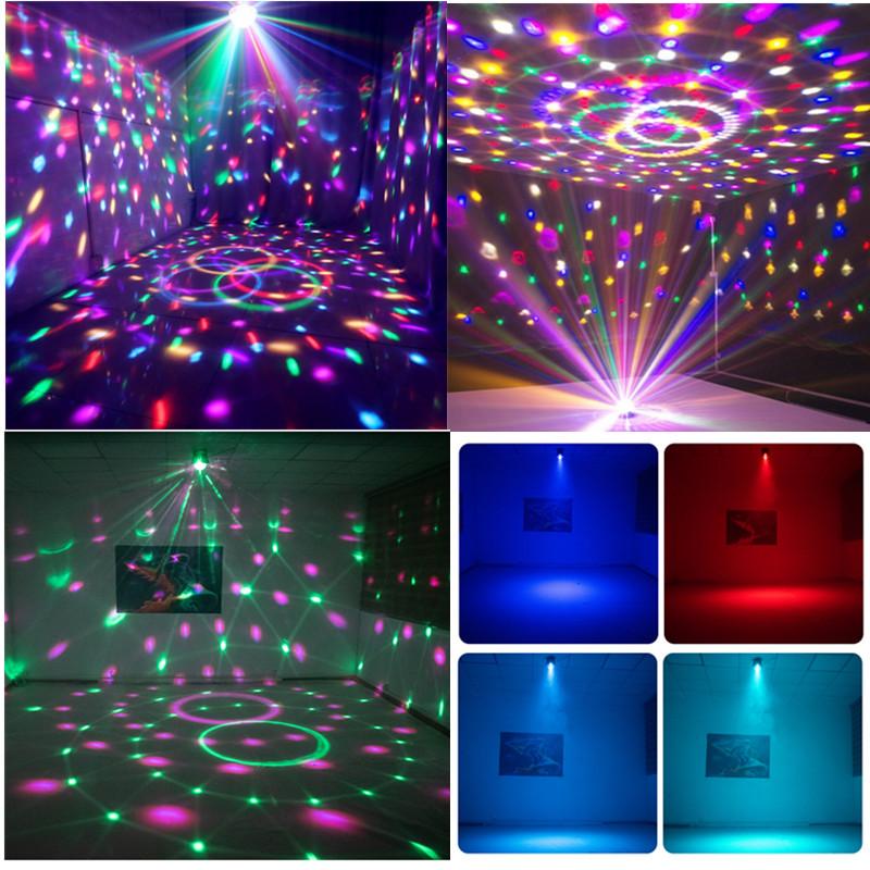 Party Lights Dj Disco Ball Lights Voice Controlled Strobe Stage Colorful Lights Birthday Christmas Performance Party Decoration 2
