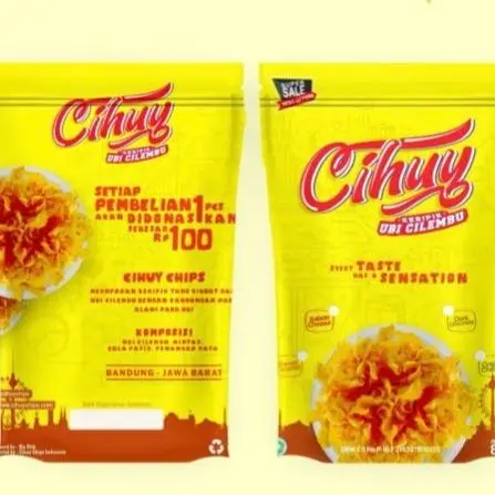 Cihuy Chips Sweet Caramel | Keripik Ubi Cilembu 1