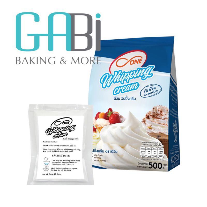 Bột whipping cream gói 100g