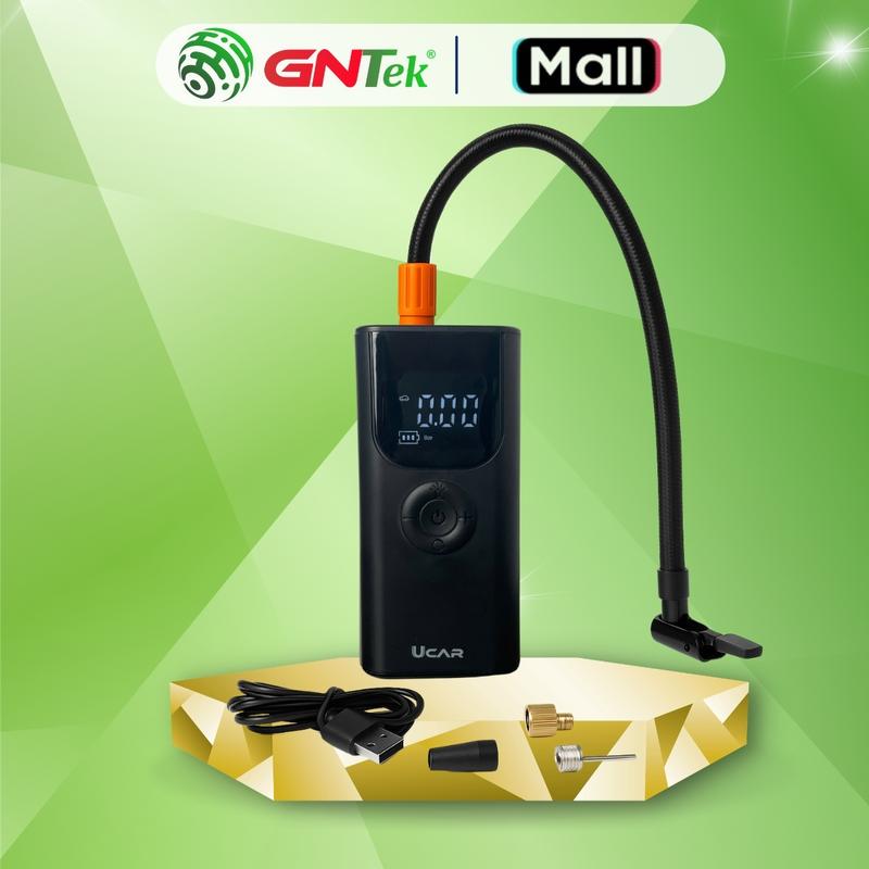 Bơm lốp xe máy xe đạp ô tô không dây UCAR P02 bơm bóng pin bền tự động dừng khi đủ áp suất