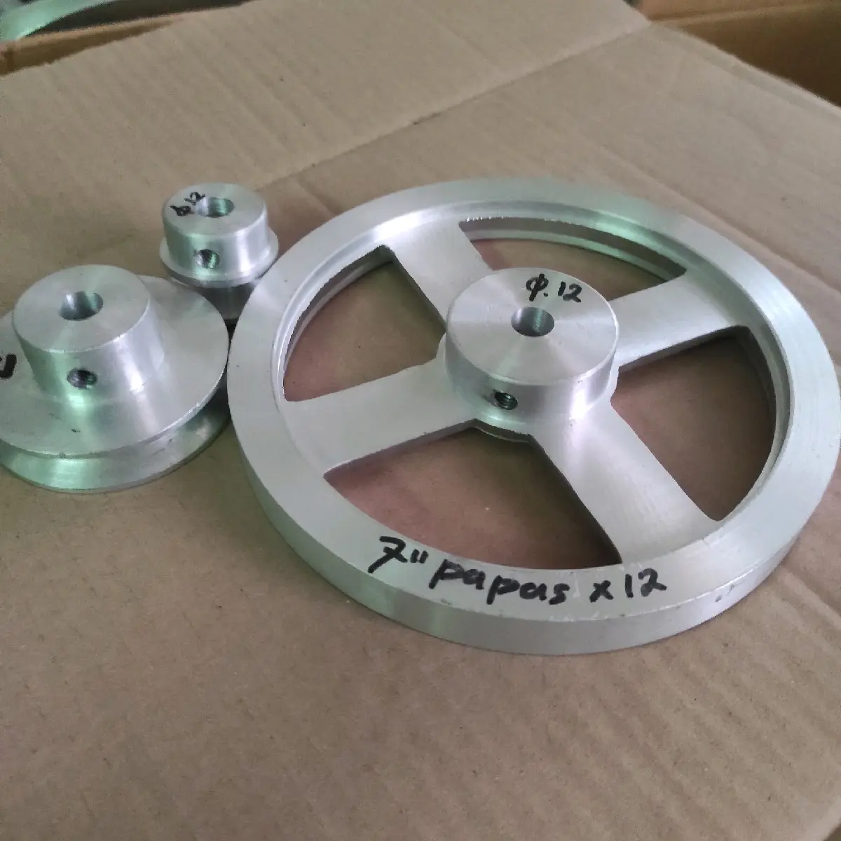 Paket Pulley Papas Noken As Pully Non Jalur Alumunium (BACA DESKRIPSI)