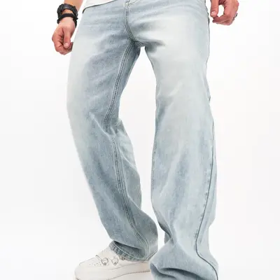 Pantalones fashion jeans anchos