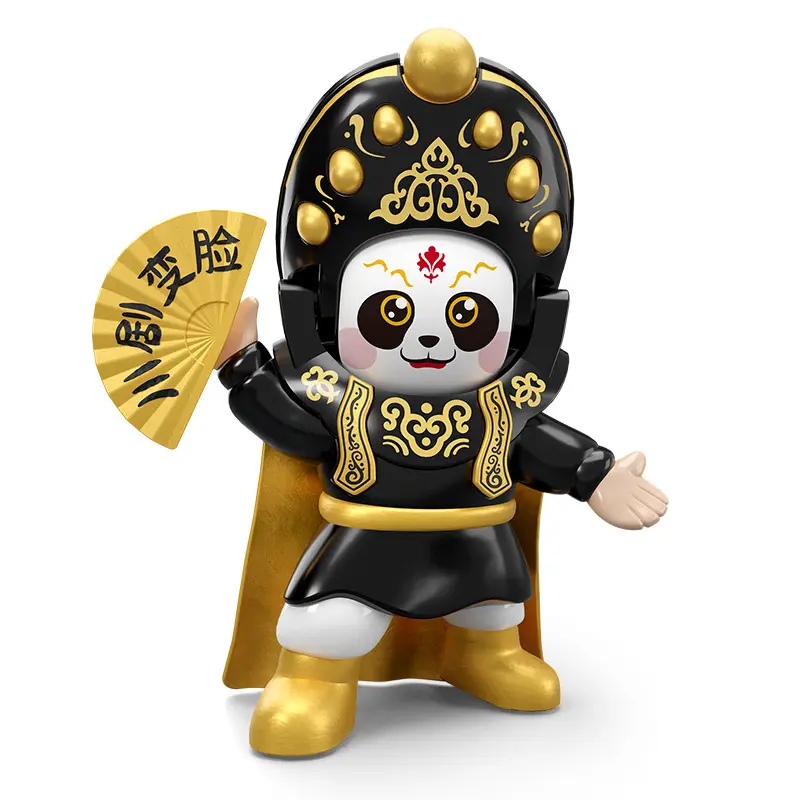 Sichuan Opera Facial Makeup Face Changing Doll Chinese Culture Chinese Characteristics Children Creative Doll