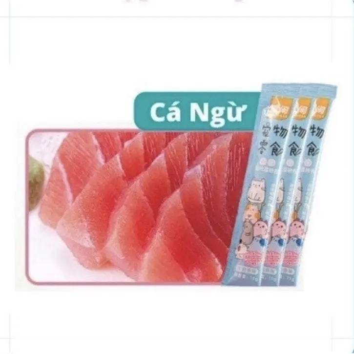Combo 200 thanh súp thưởng cho mèo, soup thưởng dinh dưỡng cho mèo, sup thưởng shizuka thanh 15gr 5