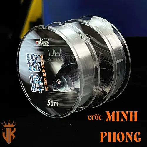 Cước thẻo câu cá Minh Phong ( 50m ) chất liệu nylon dây mềm tải trọng tốt ổn định-Viking Fishing 3