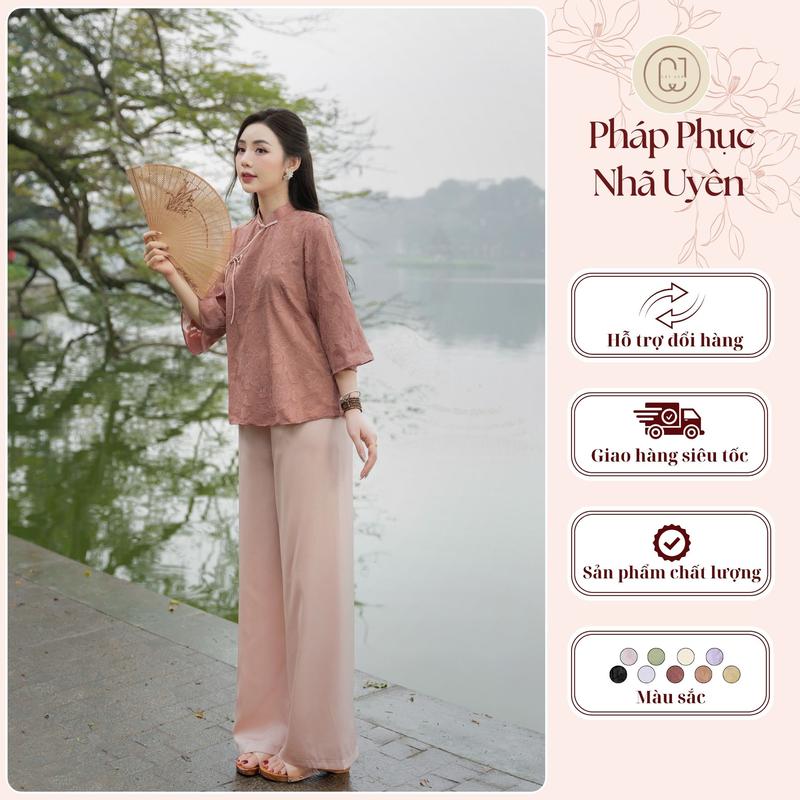 Bộ Pháp Phục Gấm Lụa Nhã Uyên Nữ Áo, Thương Hiệu CayLeo
