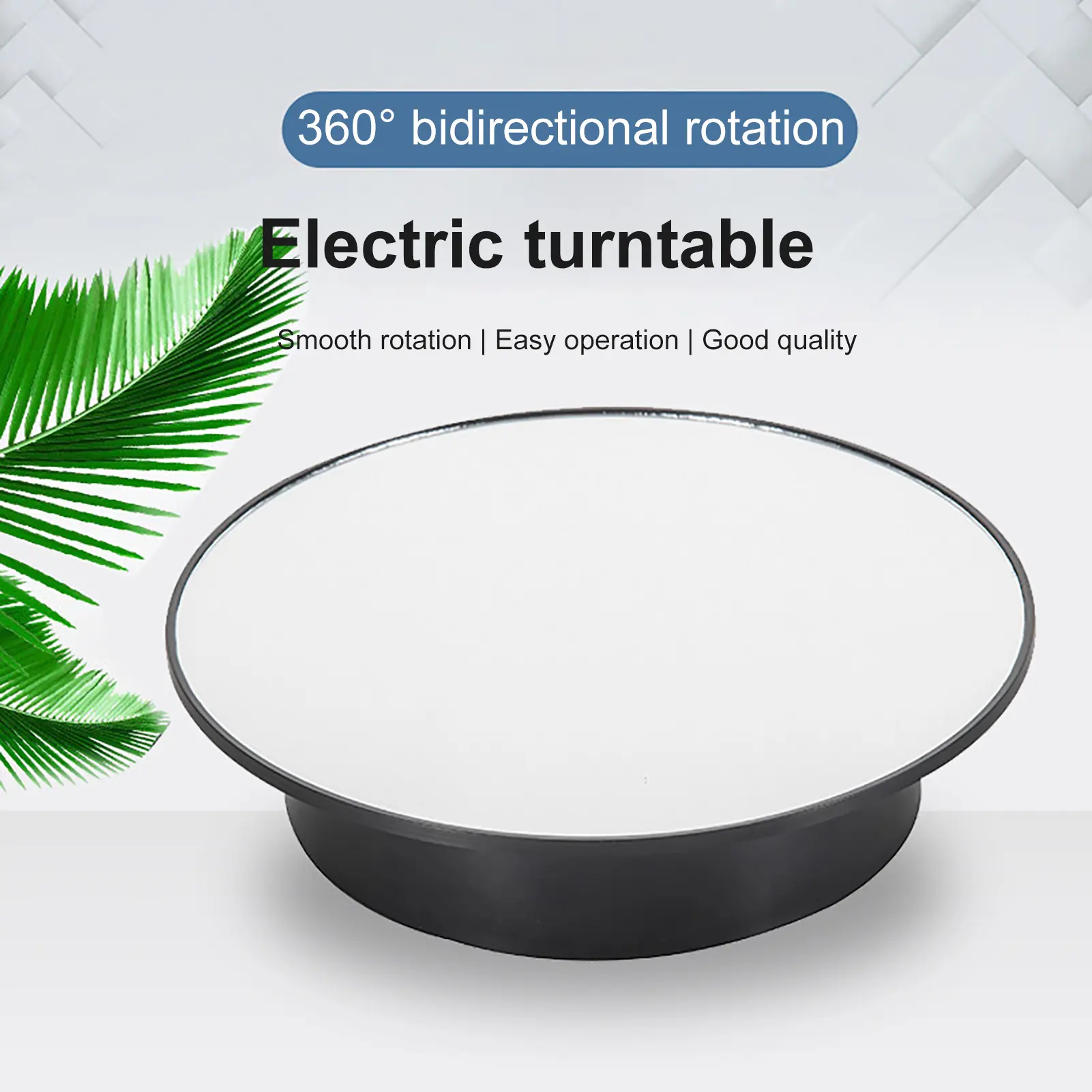 Đế Trưng Bày, Akihzfe, Xoay 360 Độ, Lâu Trôi, Hình Tròn, Đế Bàn Xoay Cơ Điện, Để Chụp Ảnh