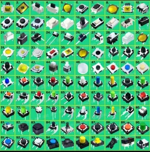 Tactile Switch dan Limit Switch Micro switch Push Button / Spare part