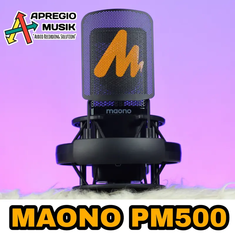 MAONO AU-PM500 PM 500 Professional Large Diaphragm Microphone with Hardcase 2