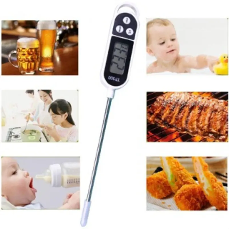 Nhiệt kế đo nước pha sữa cho bé, trẻ em, máy đo nhiệt độ thực phẩm nấu ăn KAW-TP300 3
