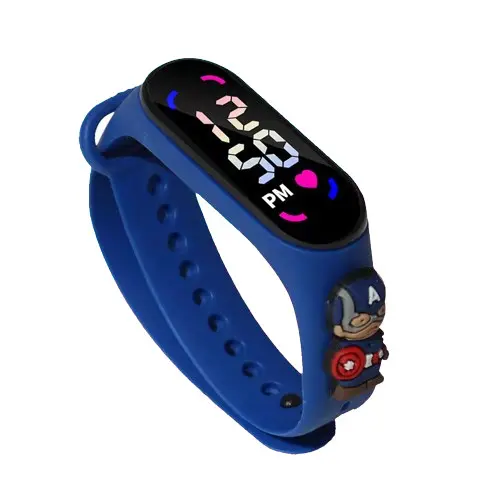[FREE LM] Jam Tangan digital anak perempuan anti air SmartWatch Anak LED Y1 Ori Fashion 4