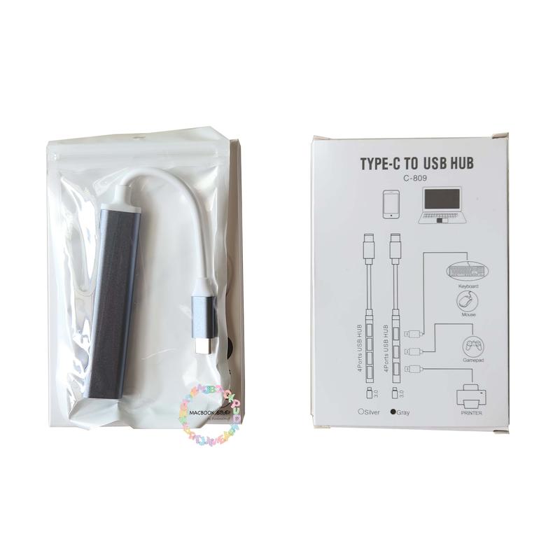 4 in 1 USB Type C HUB Kabel Adapter USB Tipe C to USB 2.0 3.0 Mac 3