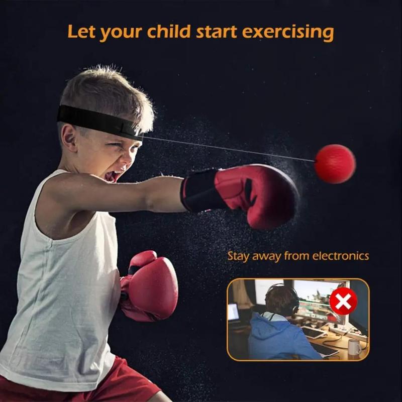Boxing Reflex Ball for Boyfriend Gifts, Improve Reaction Speed and Hand Eye Coordination Training Boxing Equipment for Home, Men Gifts Boxing Gear,  Exercise Equipment 4
