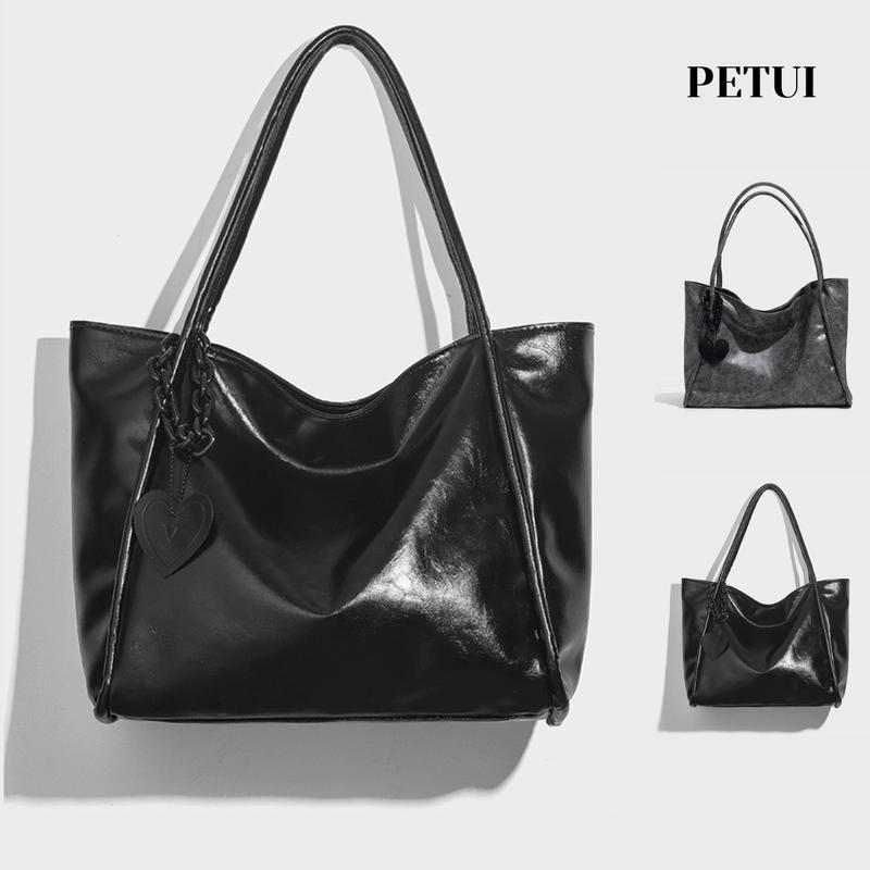 Túi Tote Da Đi Học Túi Xách Nữ Công Sở Bản To Basic Đựng Vừa Laptop Tập Tài Liệu A4 Bag Chữ Nhật TXN02