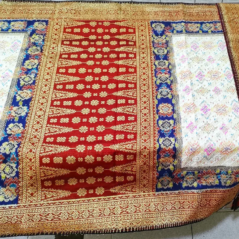 Songket Palembang Asli Motif Limar Tiga Negeri 4